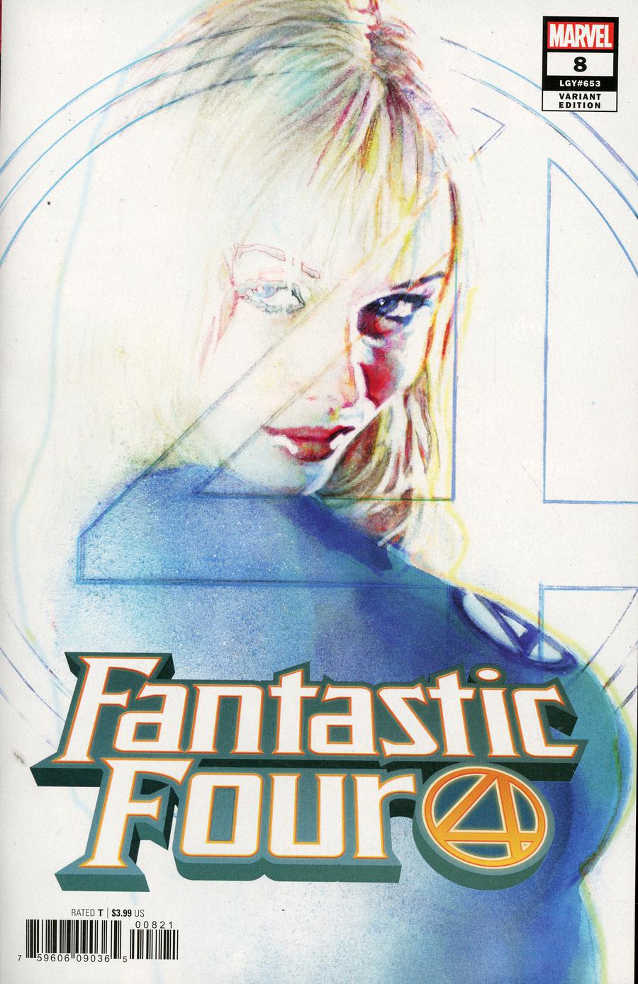 Fantastic Four Vol 6 #8 Cover D Incentive Bill Sienkiewicz Variant Cover