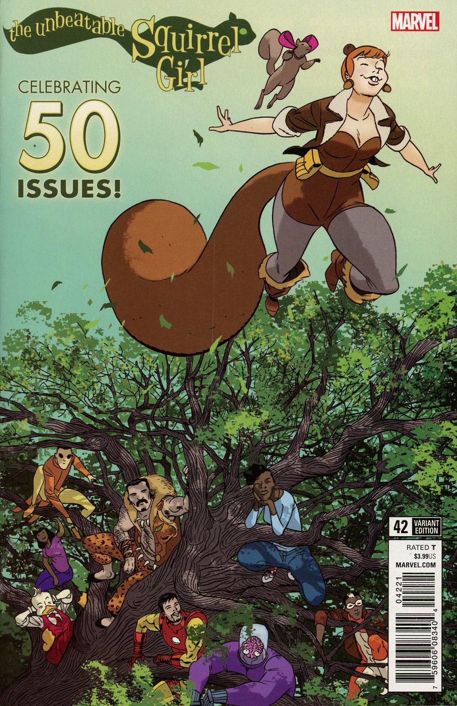 Unbeatable Squirrel Girl Vol 2 #42 Cover B Incentive Marcos Martin Variant Cover