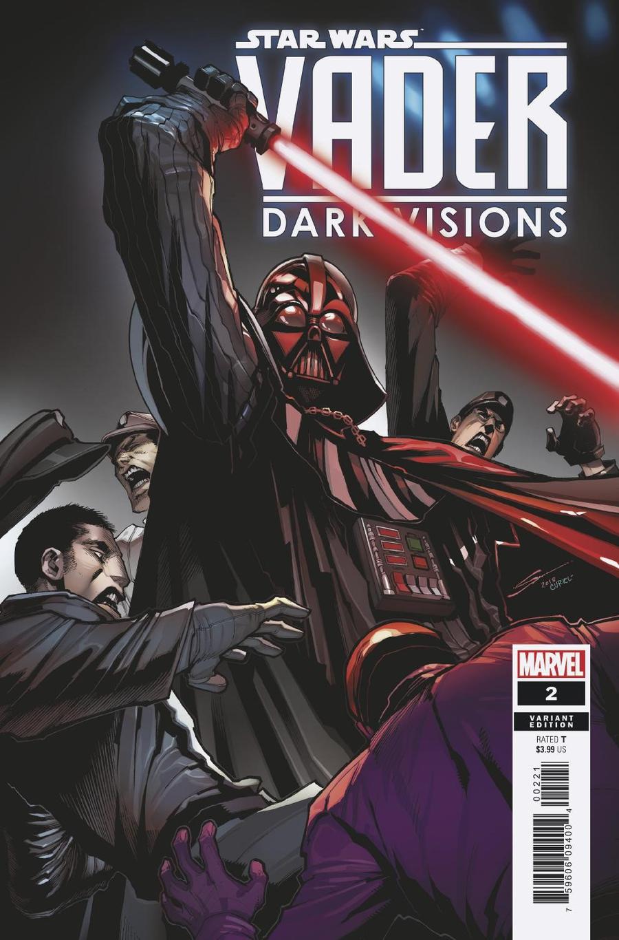Star Wars Vader Dark Visions #2 Cover B Incentive Gerardo Sandoval Variant Cover