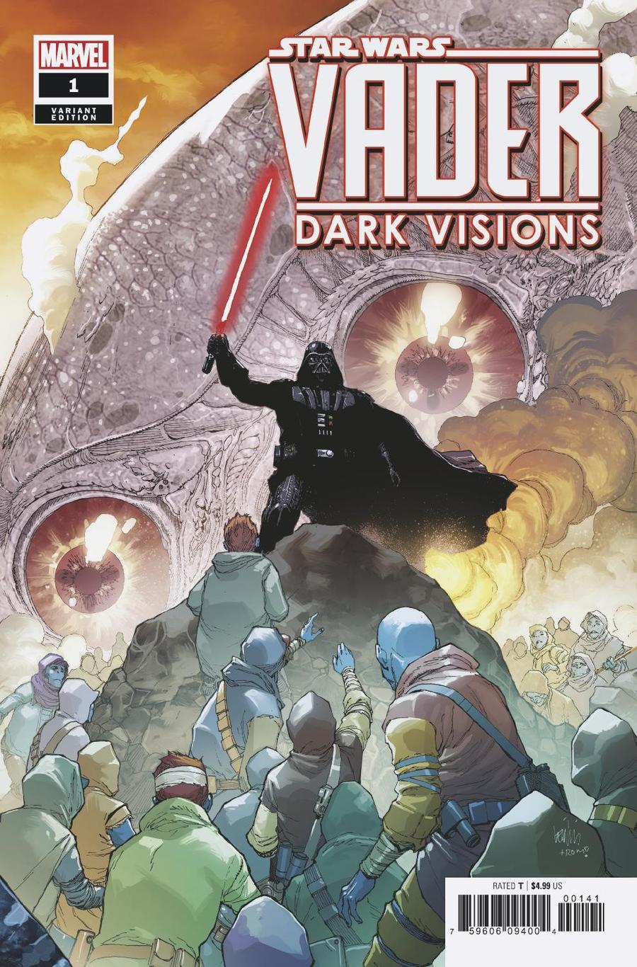 Star Wars Vader Dark Visions #1 Cover C Incentive Leinil Francis Yu Variant Cover