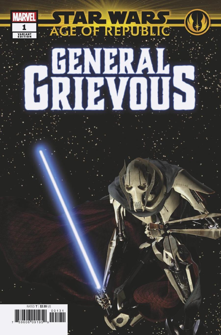 Star Wars Age Of Republic General Grievous #1 Cover E Incentive Movie Variant Cover