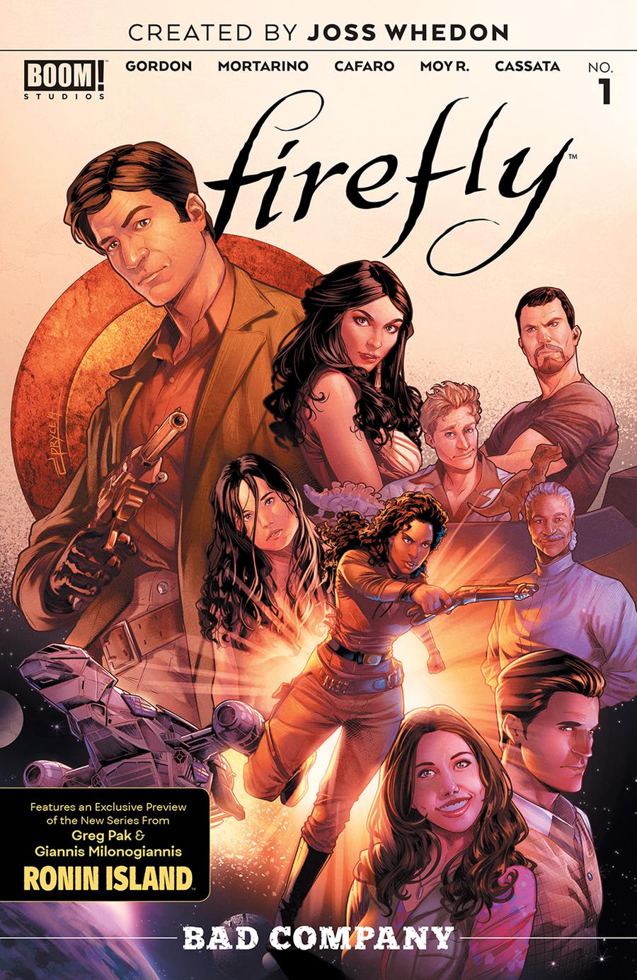 Firefly Bad Company #1 Cover B Incentive Jamal Campbell Virgin Variant Cover