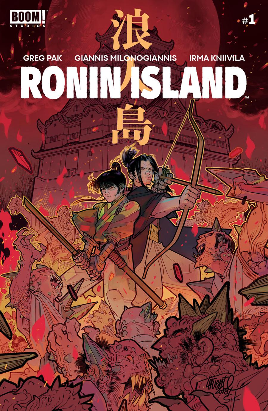 Ronin Island #1 Cover D Incentive David Lafuente Virgin Variant Cover