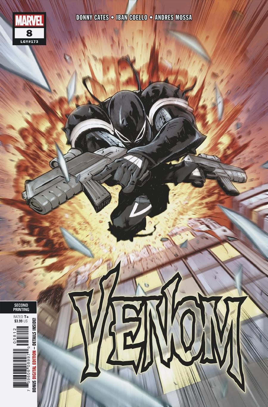 Venom Vol 4 #8 Cover C 2nd Ptg Variant Cover