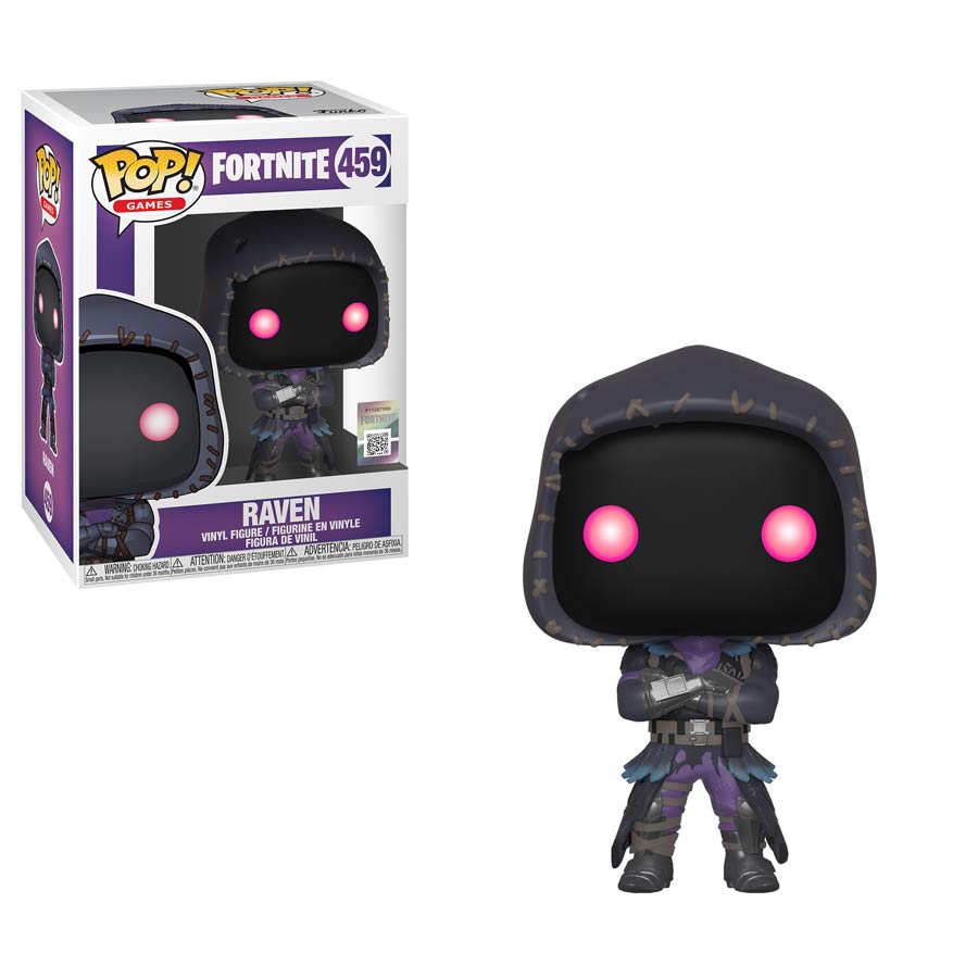 POP Games 459 Fortnite Raven Vinyl Figure
