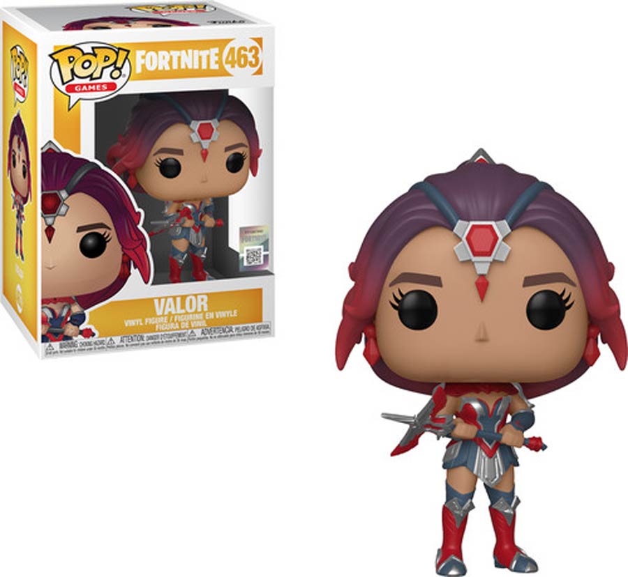 POP Games 463 Fortnite Valor Vinyl Figure
