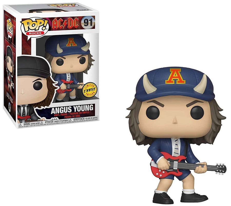POP Rocks 91 AC/DC Angus Young Chase Vinyl Figure