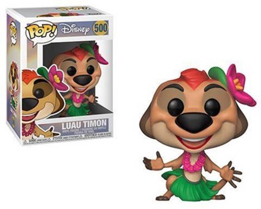 POP Disney 500 Lion King Luau Timon Vinyl Figure