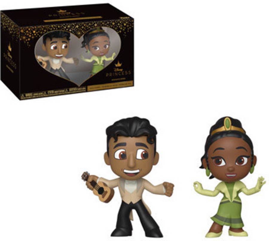 Mini Vinyl Figures Disney The Princess And The Frog Tiana And Naveen 2-Pack