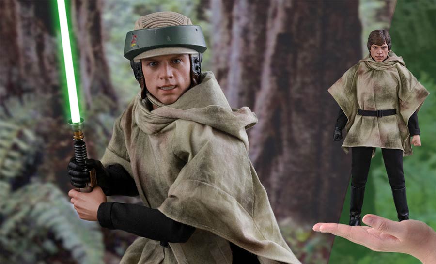 Luke Skywalker Endor Star Wars Episode VI Return Of The Jedi Movie Masterpiece Series Sixth Scale Figure