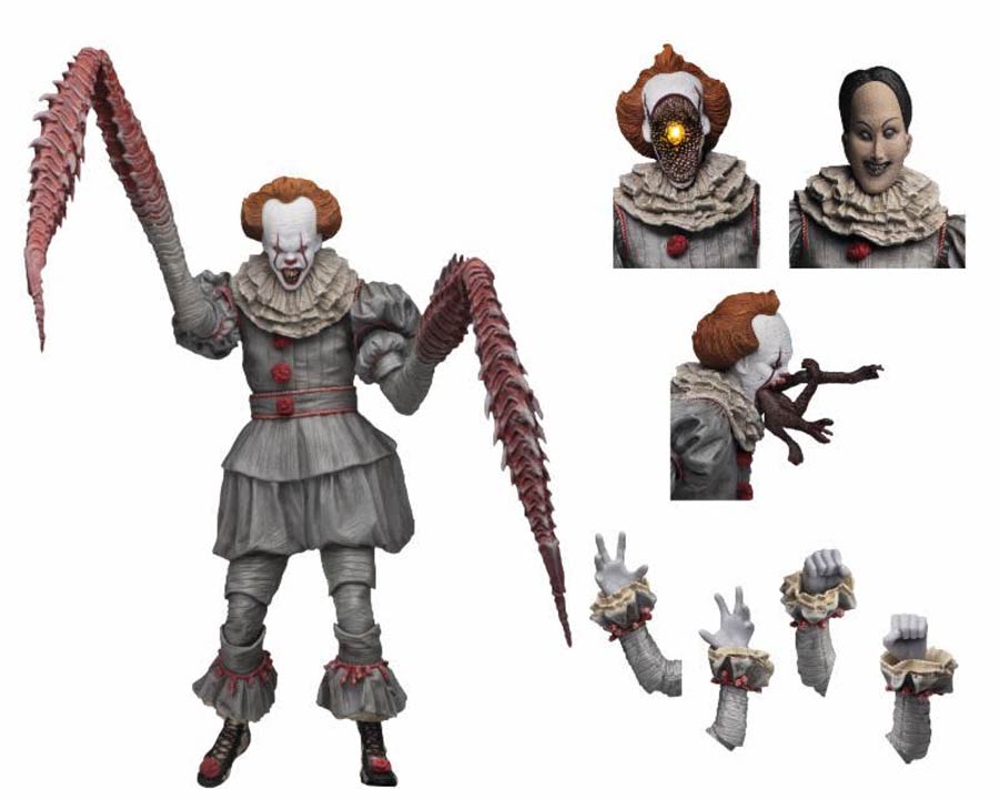 IT Ultimate Dancing Clown Pennywise 7-inch Scale Action Figure