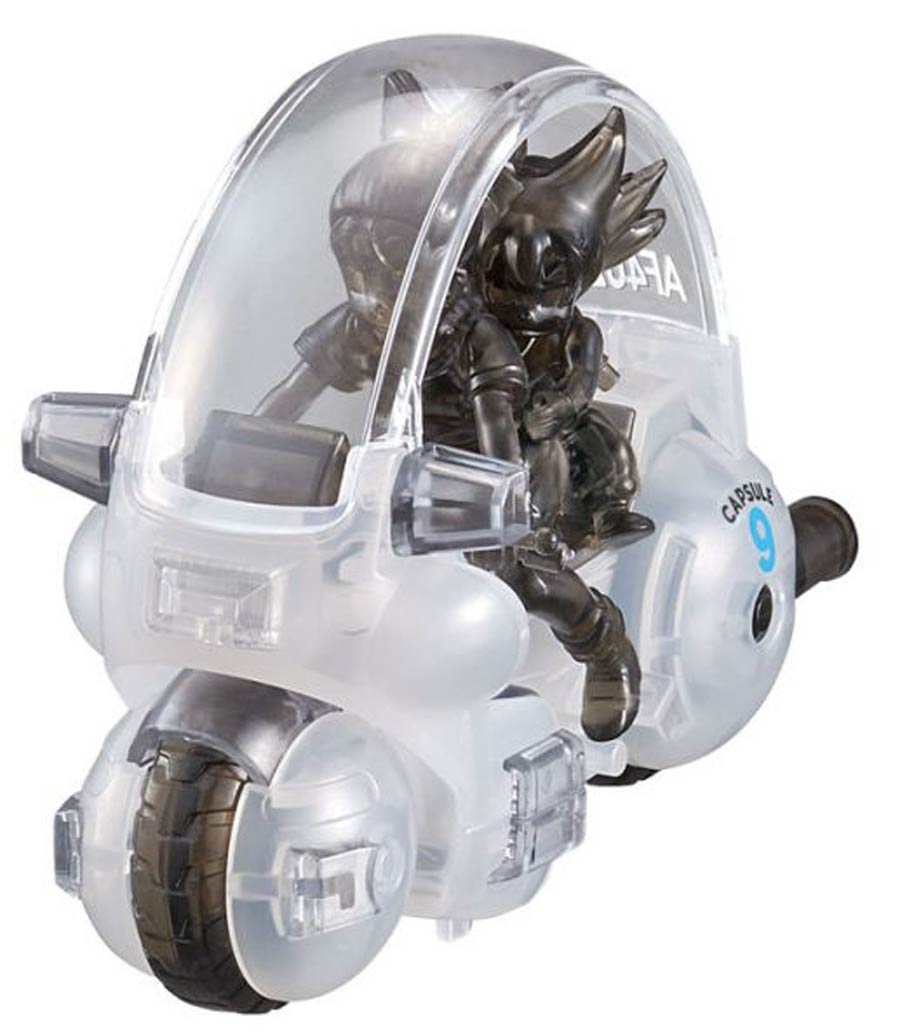 Dragon Ball Mecha Collection Vol. 1 Exclusive - Bulmas Capsule No.9 Motorcycle (Clear Color)
