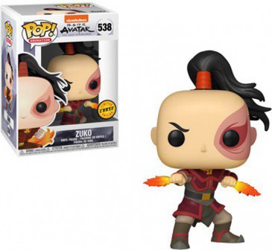 POP Animation 538 Avatar The Last Airbender Zuko Chase Vinyl Figure