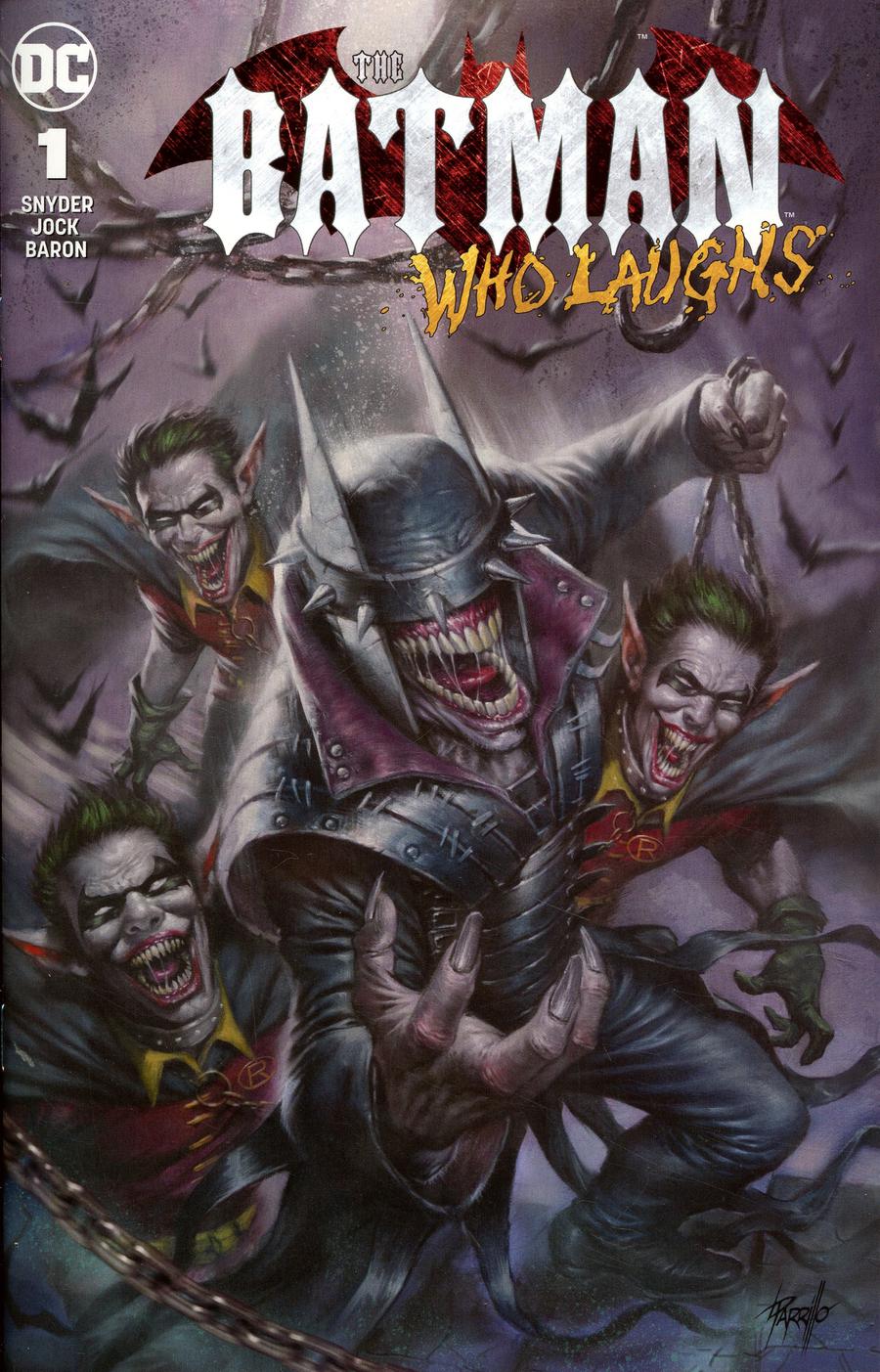 Batman Who Laughs #1 Cover J Exclusive Lucio Parrillo Variant Cover