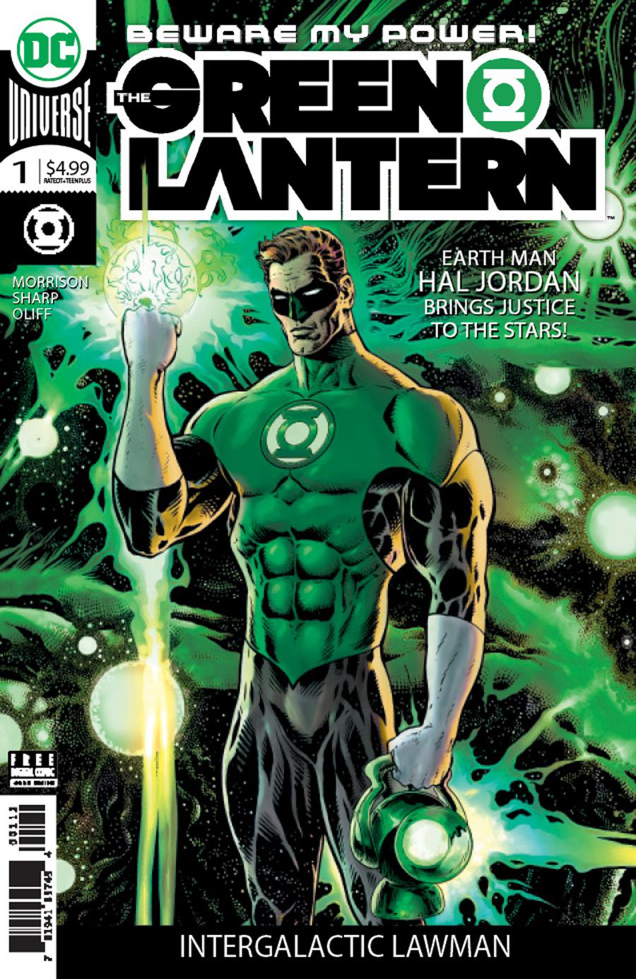 Green Lantern Vol 6 #1 Cover J 2nd Ptg Variant Liam Sharp Cover