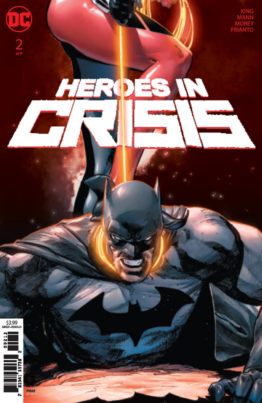 Heroes In Crisis #2 Cover C 2nd Ptg Variant Clay Mann Cover