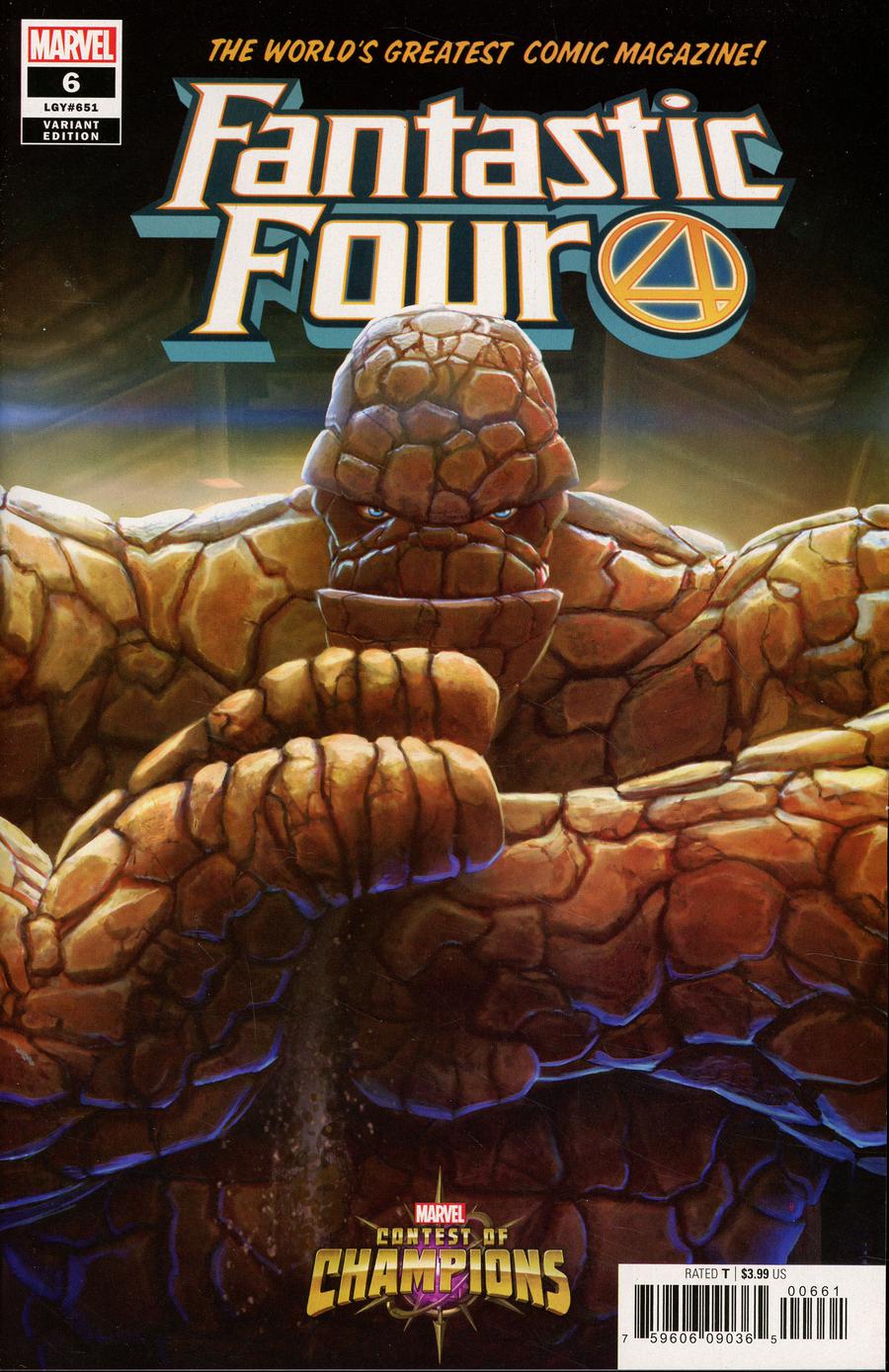 Fantastic Four Vol 6 #6 Cover E Variant Mystery Cover