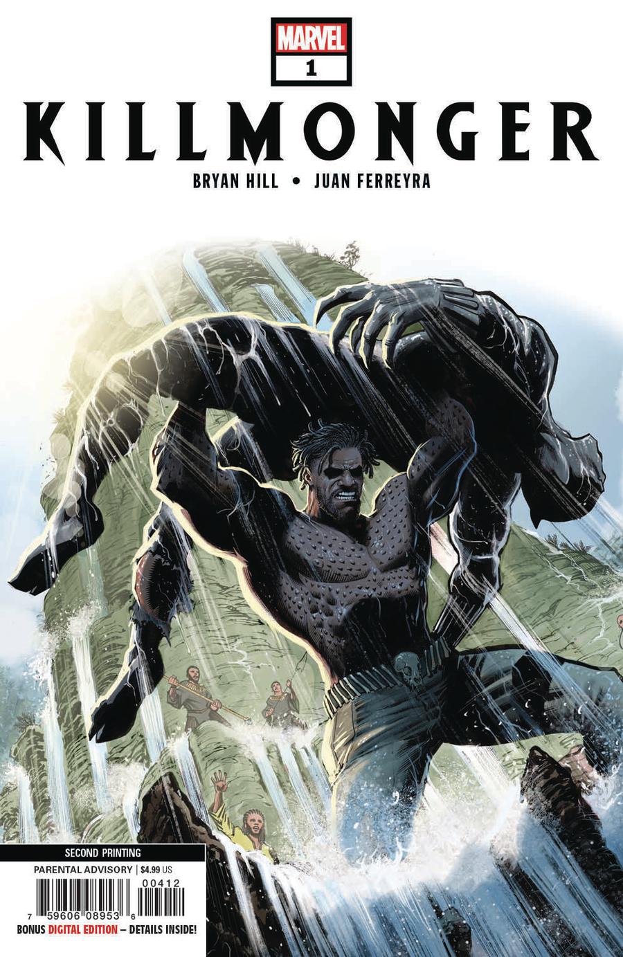 Killmonger #1 Cover E 2nd Ptg Variant Juan Ferreyra Cover