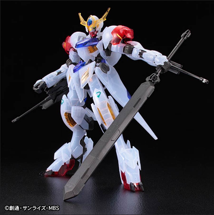 Gundam Iron-Blooded Orphans Full Mechanics 1/100 Kit - Exclusive - Gundam Barbatos Lupus Clear Color Ver.