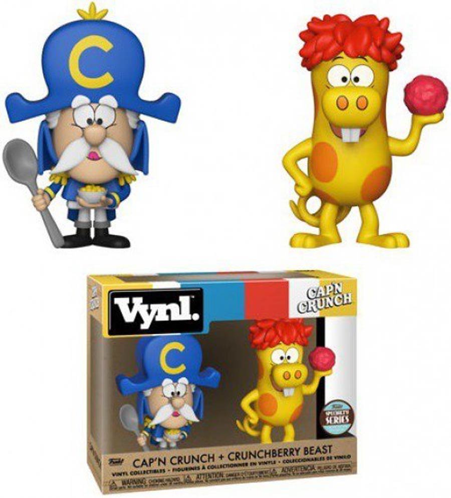 Vynl. Ad Icons CapN Crunch And Crunchberry Beast 2-Pack Vinyl Figure