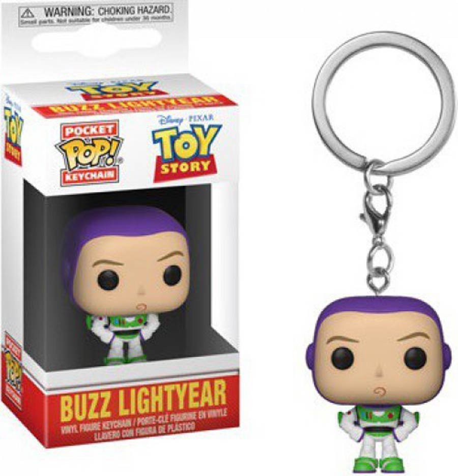 POP Disney Pixar Toy Story Buzz Lightyear Vinyl Pocket Keychain