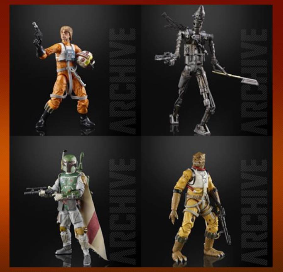 Star Wars Black Series Archive Wave 1 Assortment Case Of 8 Figures