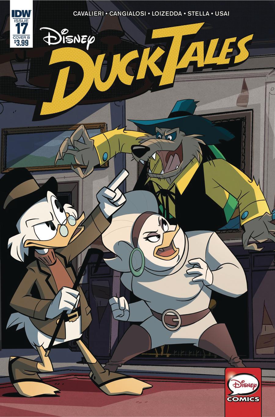 Ducktales Vol 4 #17 Cover B Variant Cover