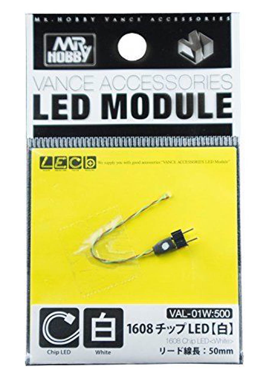 Mr. Hobby Vance Accessories LED Module -  Bag Of 10 Units - 1608 Chip LED (White)