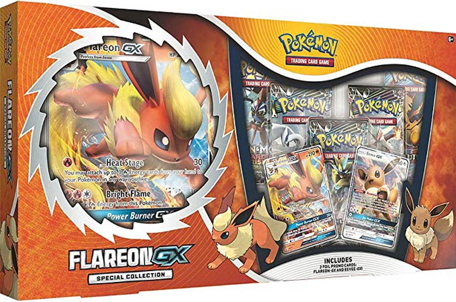 Pokemon TCG Flareon GX Box