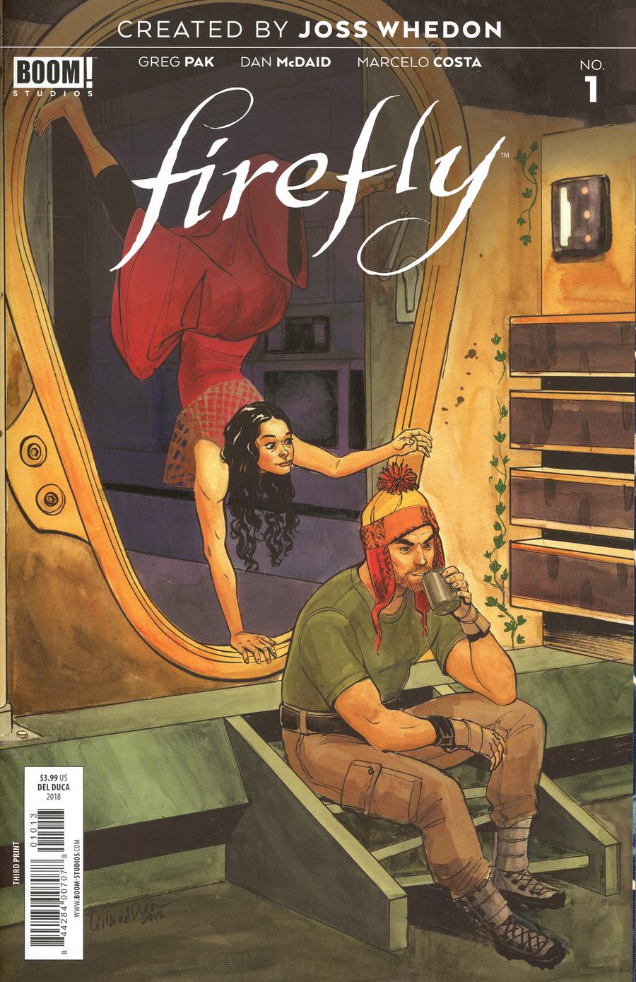 Firefly #1 Cover P 3rd Ptg Variant Leila Del Duca Cover