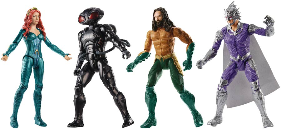 Aquaman Movie 12-Inch True-Moves Action Figure Assortment Case
