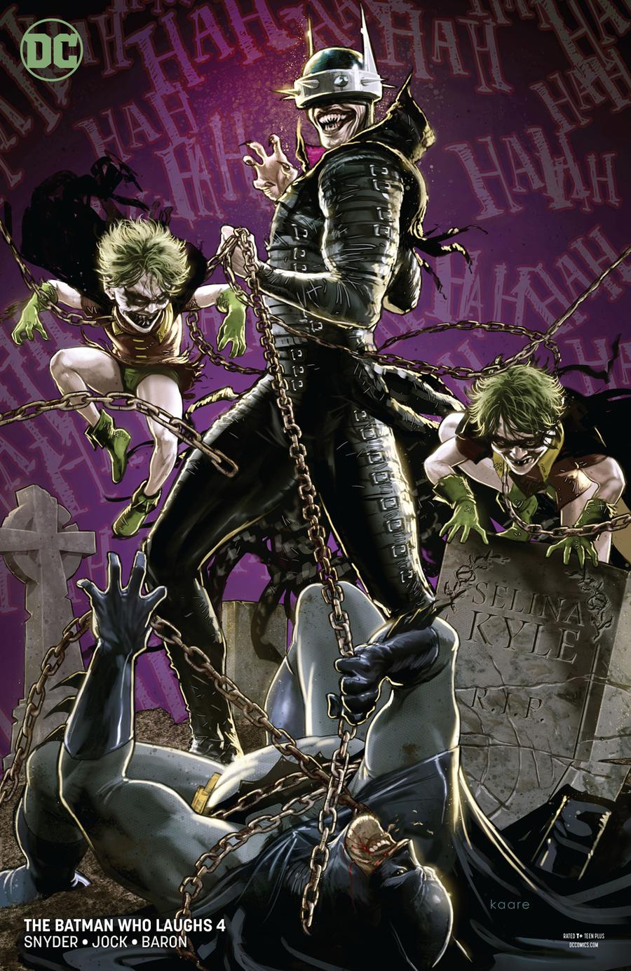 Batman Who Laughs #4 Cover B Variant Kaare Andrews Cover