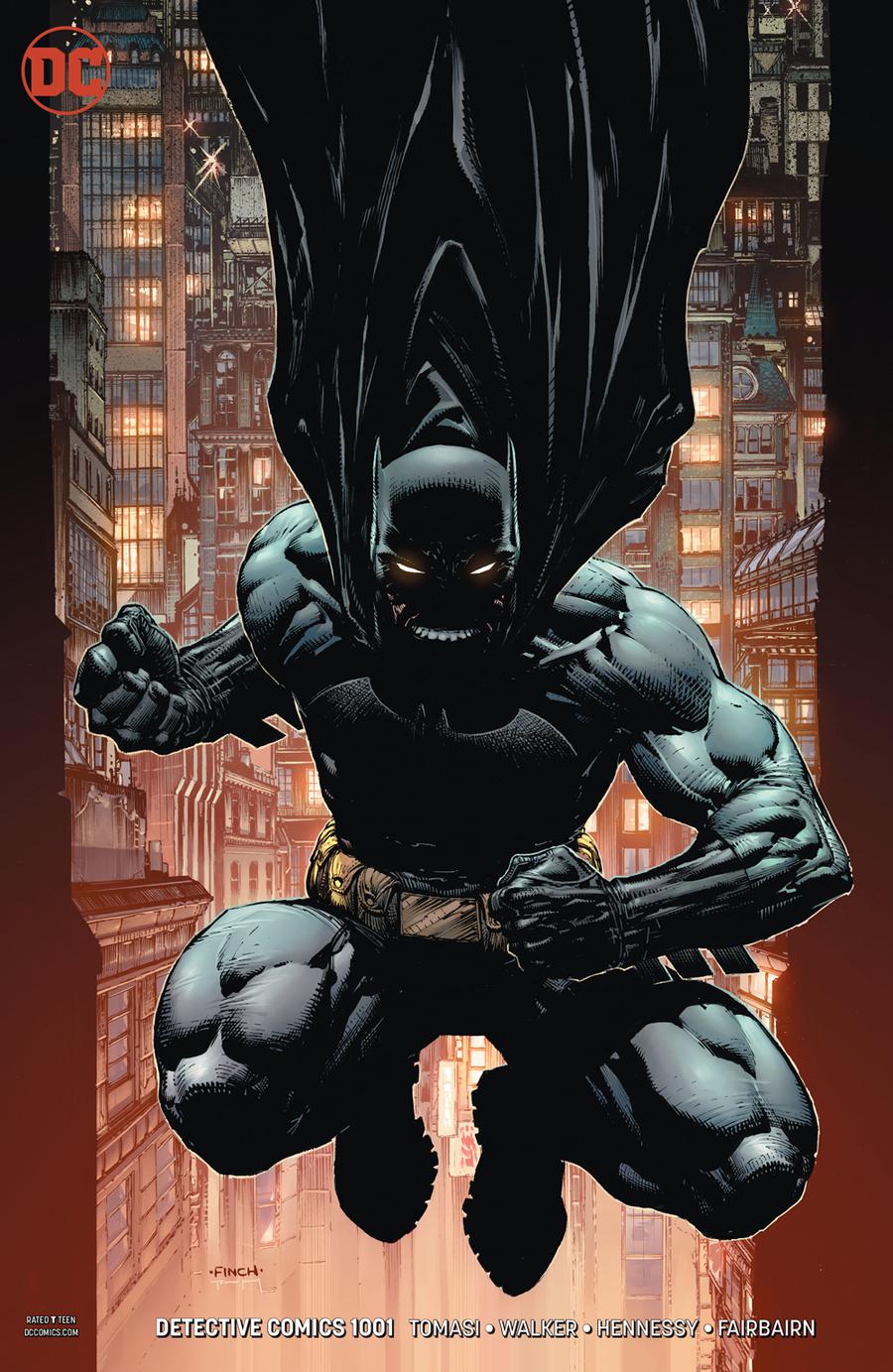 Detective Comics Vol 2 #1001 Cover B Variant David Finch Cover