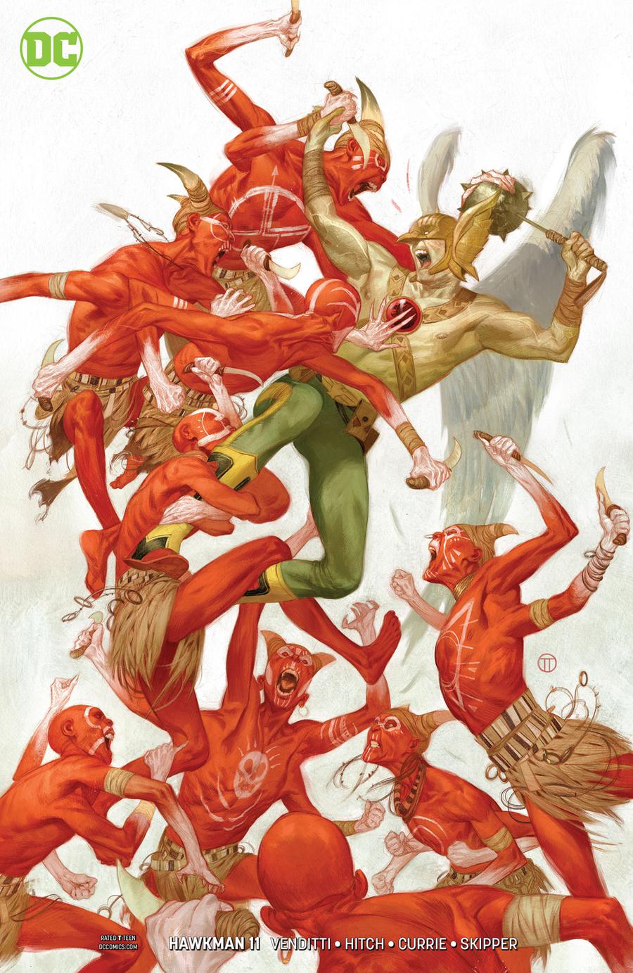 Hawkman Vol 5 #11 Cover B Variant Julian Totino Tedesco Cover