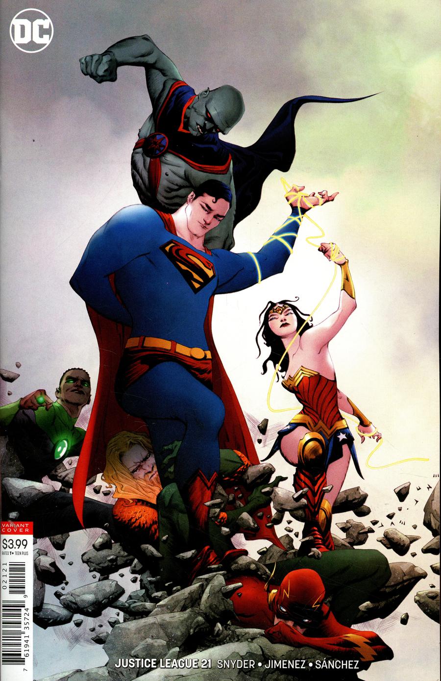 Justice League Vol 4 #21 Cover B Variant Jae Lee Cover