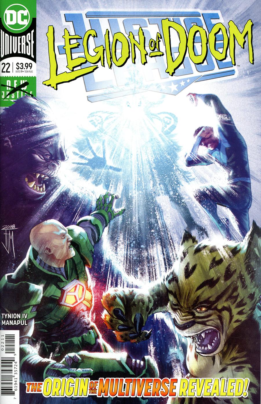 Justice League Vol 4 #22 Cover A Regular Francis Manapul Cover