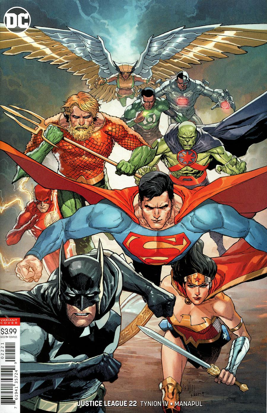 Justice League Vol 4 #22 Cover B Variant Leinil Francis Yu Cover