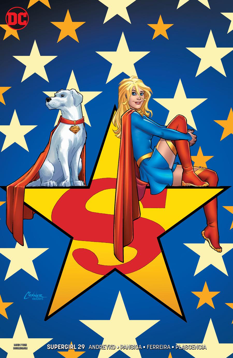 Supergirl Vol 7 #29 Cover B Variant Amanda Conner Cover