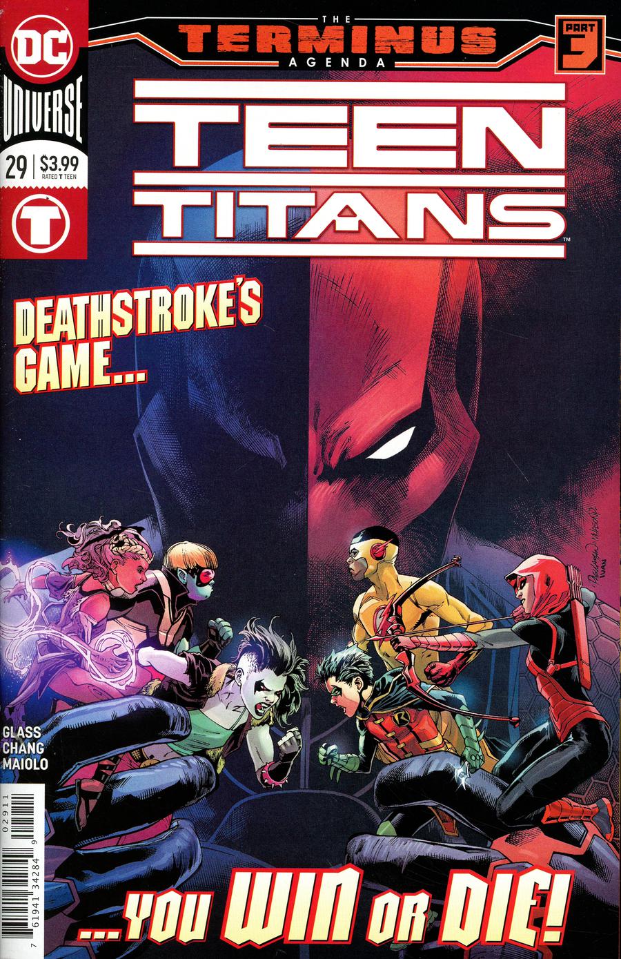 Teen Titans Vol 6 #29 Cover A Regular Carlo Pagulayan & Jason Paz Cover (Terminus Agenda Part 3)