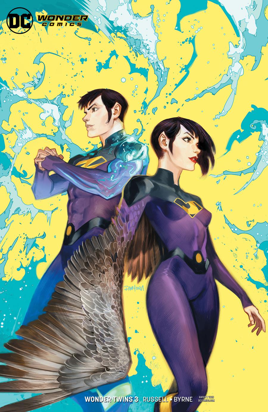 Wonder Twins #3 Cover B Variant Dan Mora Cover