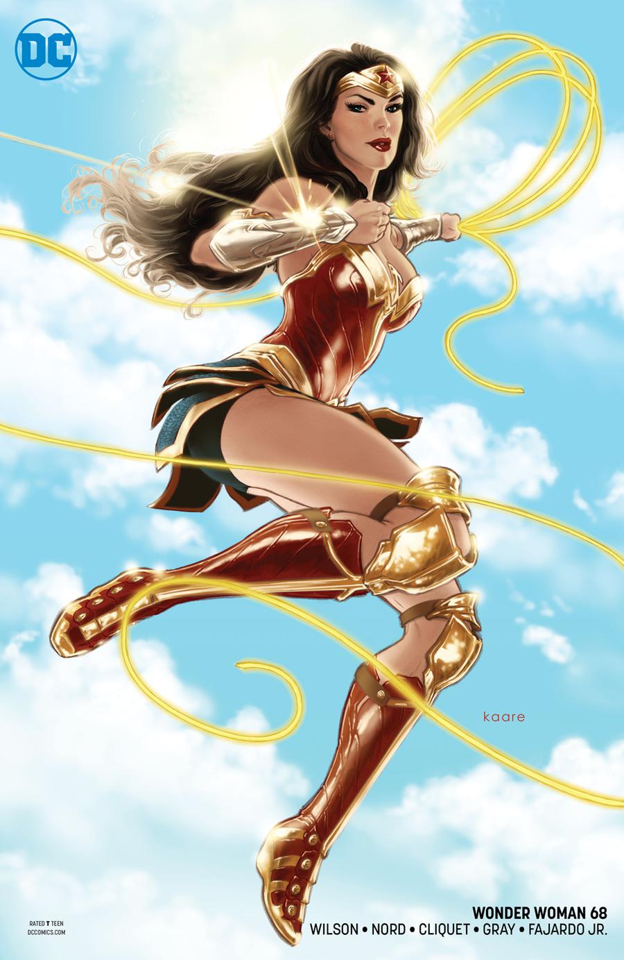 Wonder Woman Vol 5 #68 Cover B Variant Kaare Andrews Cover