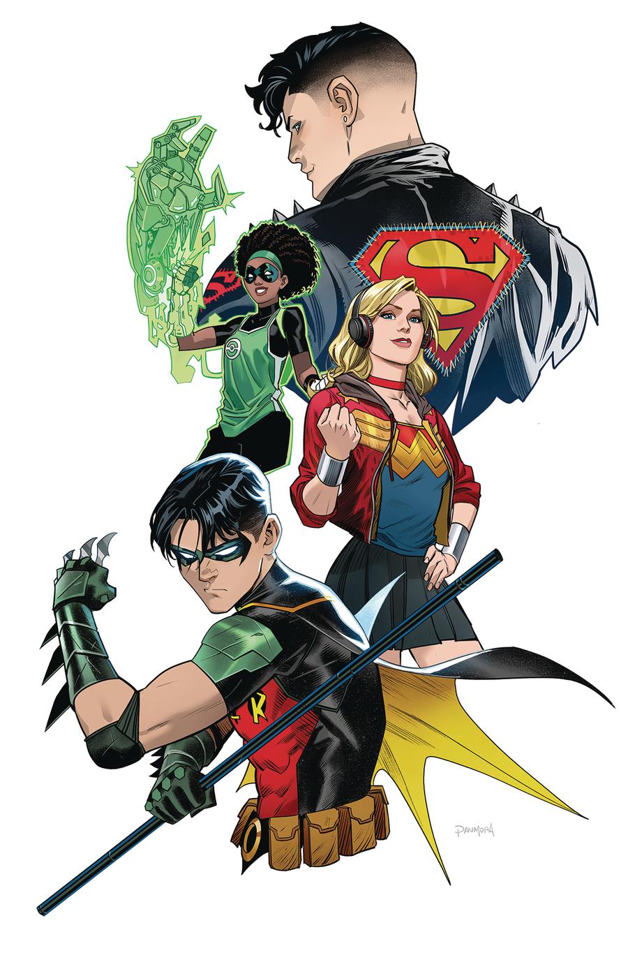 Young Justice Vol 3 #4 Cover B Variant Dan Mora Cover