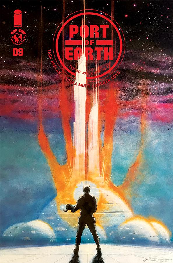 Port Of Earth #9 Cover B Variant Andrea Mutti Cover