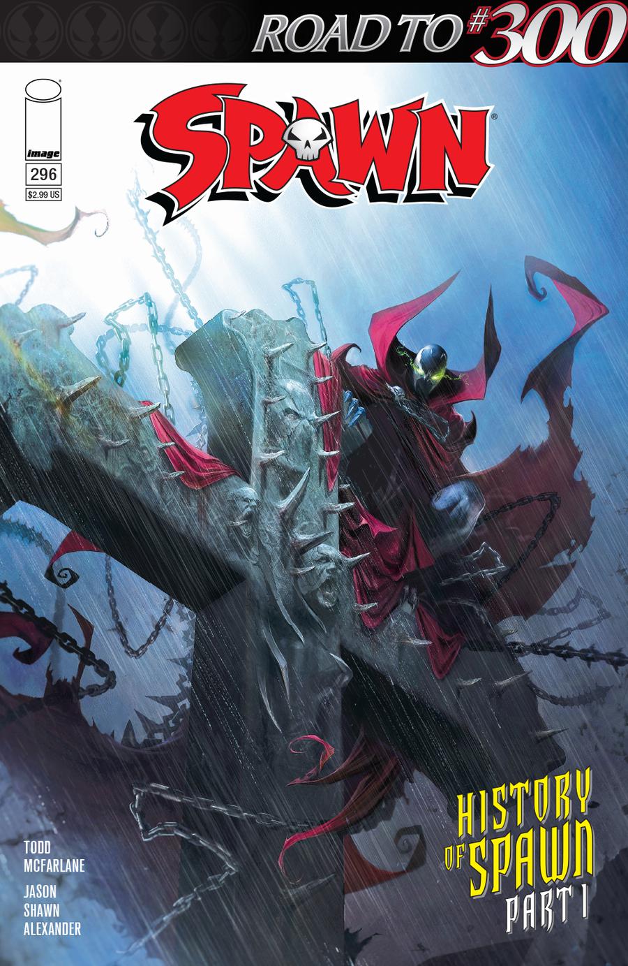 Spawn #296 Cover A 1st Ptg Regular Francesco Mattina Cover