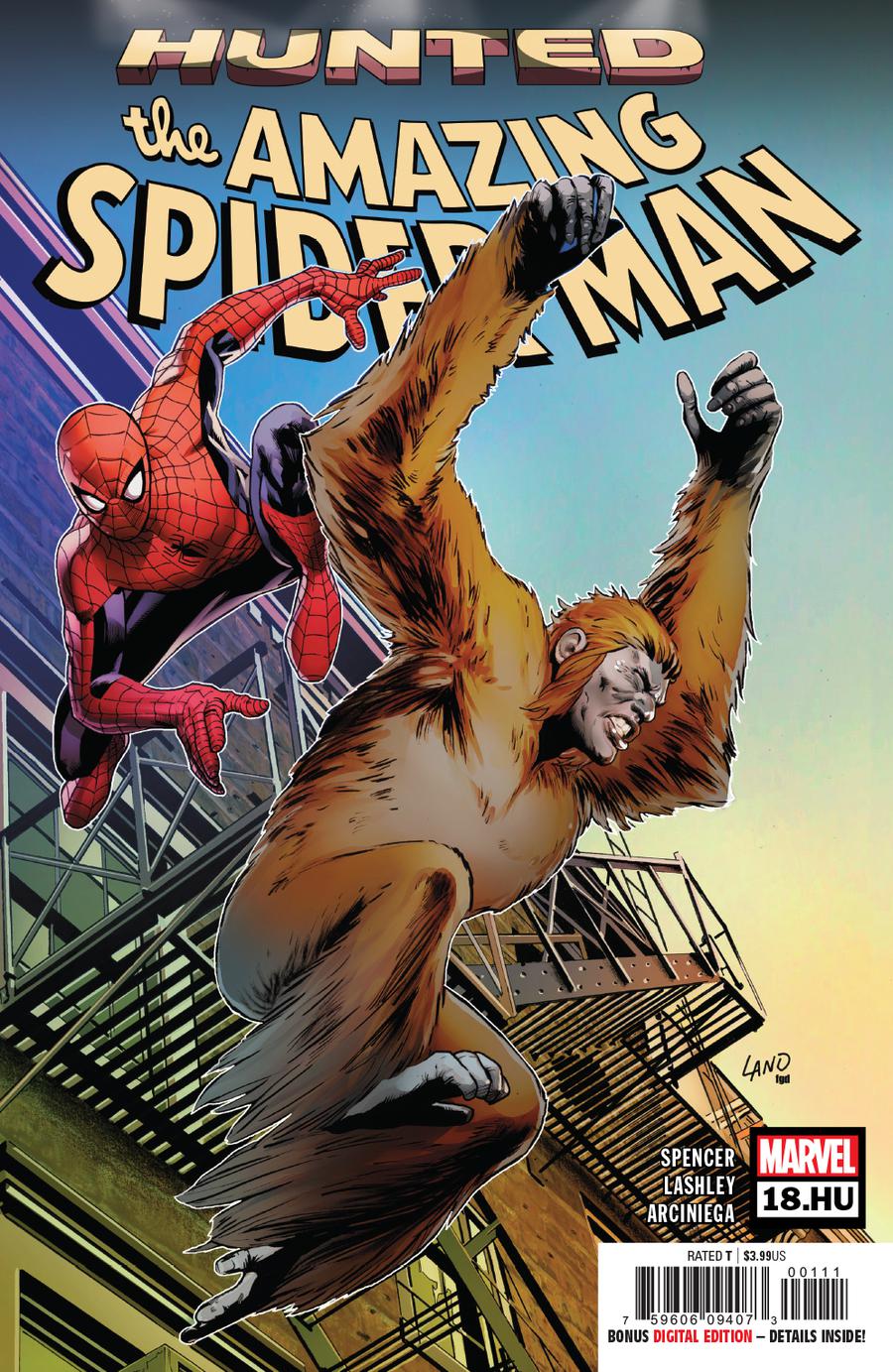 Amazing Spider-Man Vol 5 #18 HU Cover A 1st Ptg