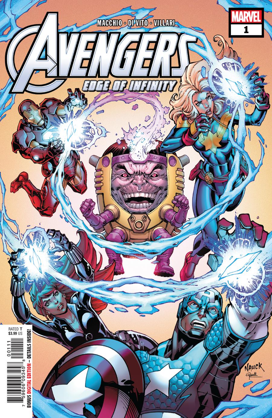 Avengers Edge Of Infinity #1 Cover A Regular Todd Nauck Cover