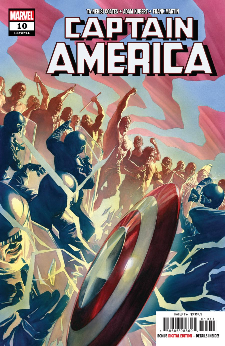 Captain America Vol 9 #10 Cover A Regular Alex Ross Cover