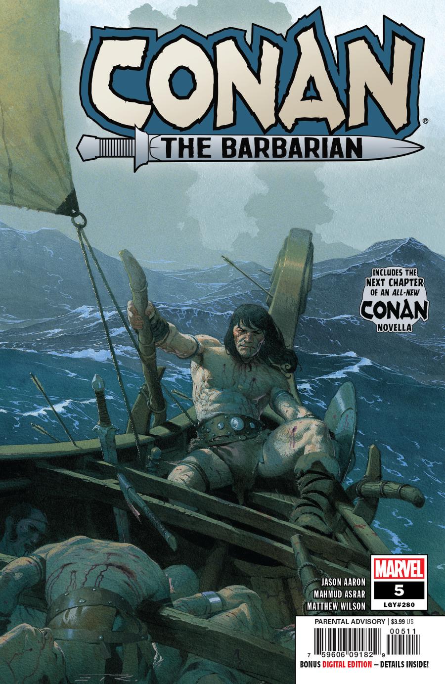 Conan The Barbarian Vol 4 #5 Cover A Regular Esad Ribic Cover