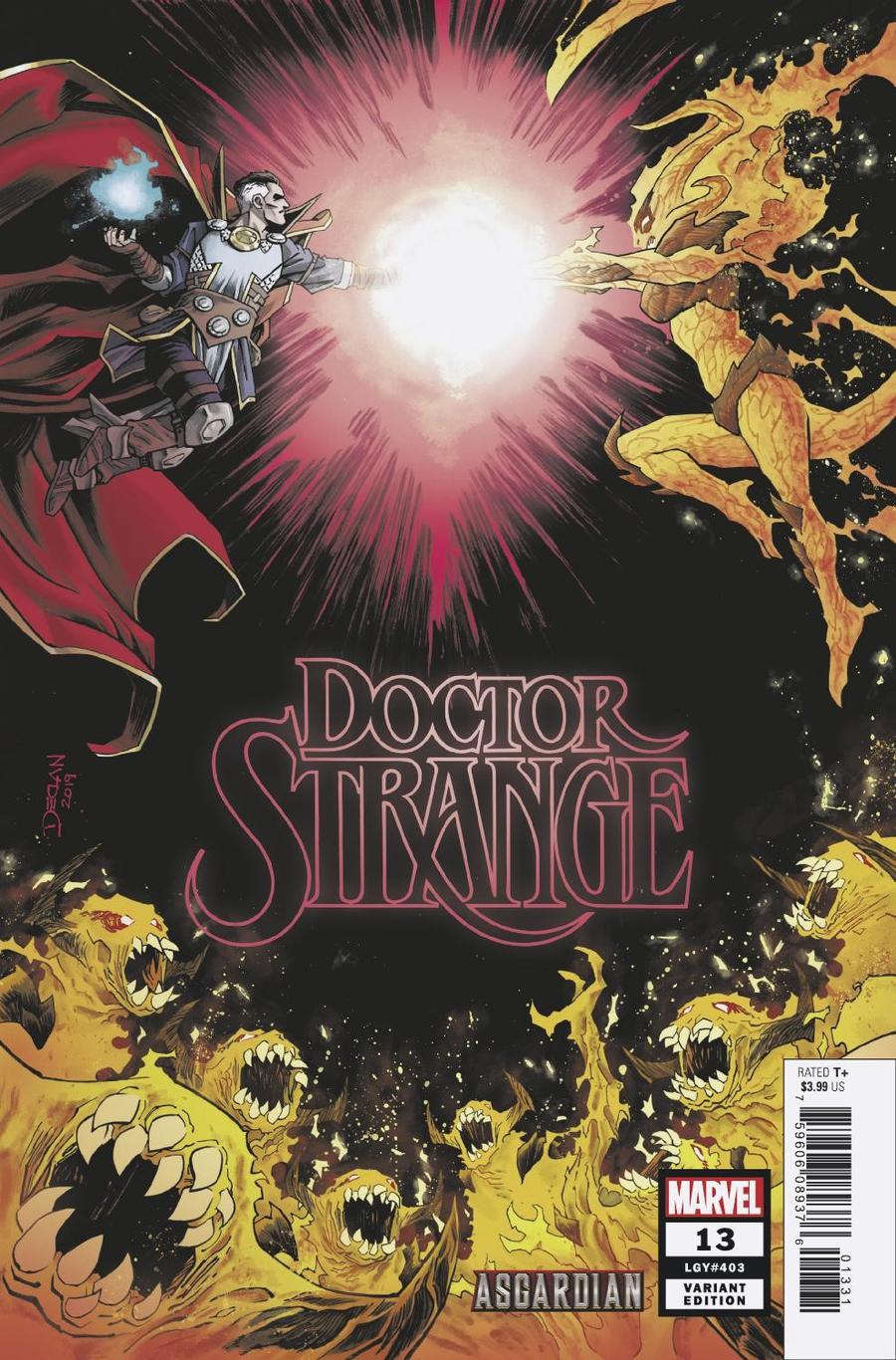 Doctor Strange Vol 5 #13 Cover B Variant Declan Shalvey Asgardian Cover