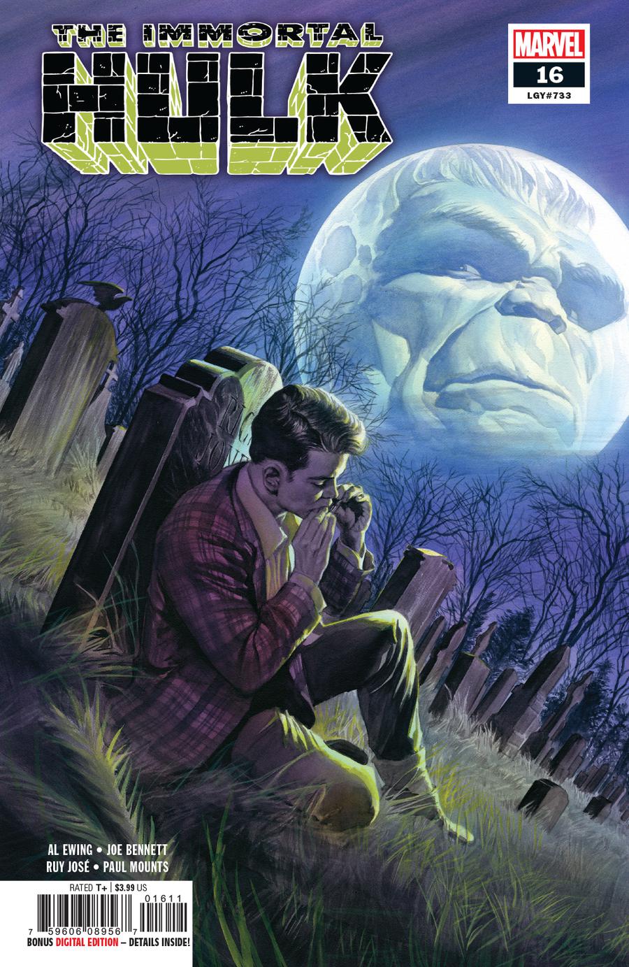 Immortal Hulk #16 Cover A 1st Ptg Regular Alex Ross Cover